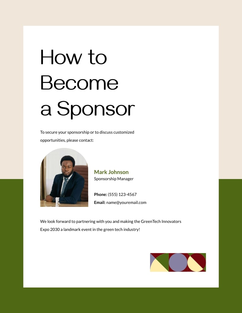 Sponsorship Proposal Example Template | Visme