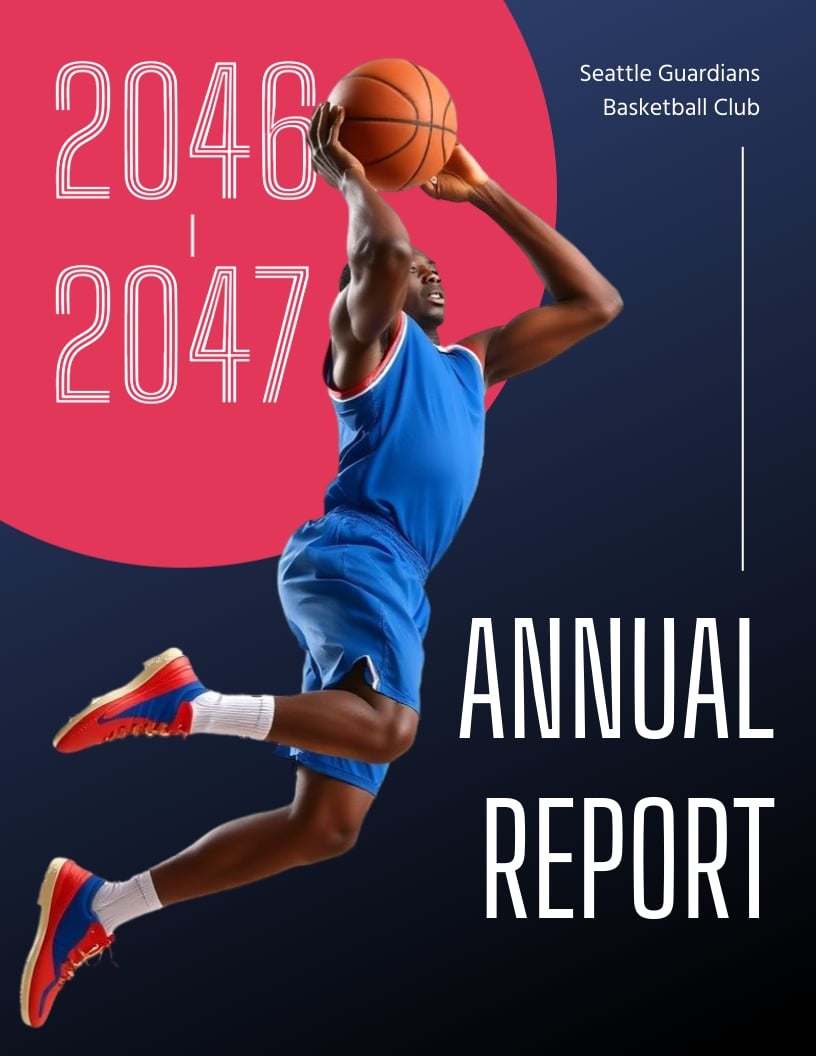 Sports Annual Report Template