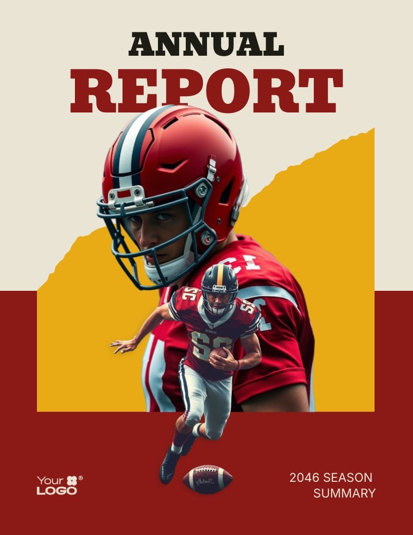 Sports League Annual Report Template