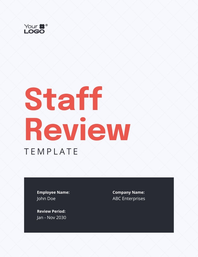 Staff Review Template