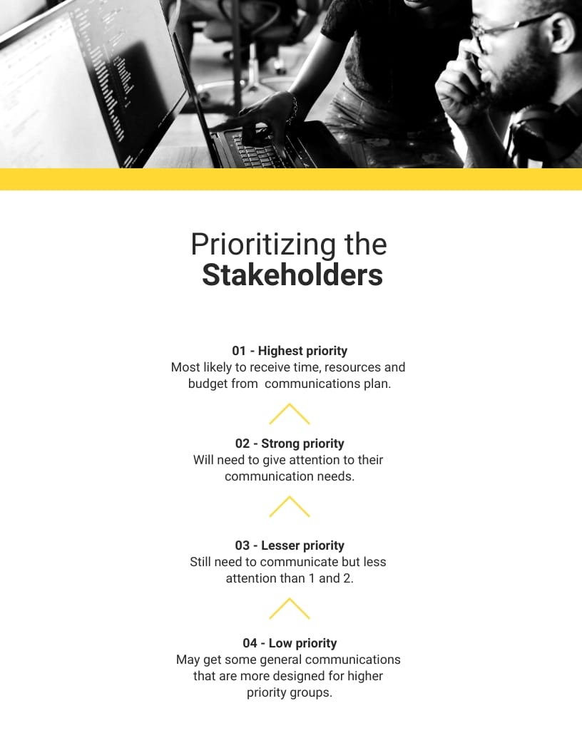 Stakeholder Communication Plan
