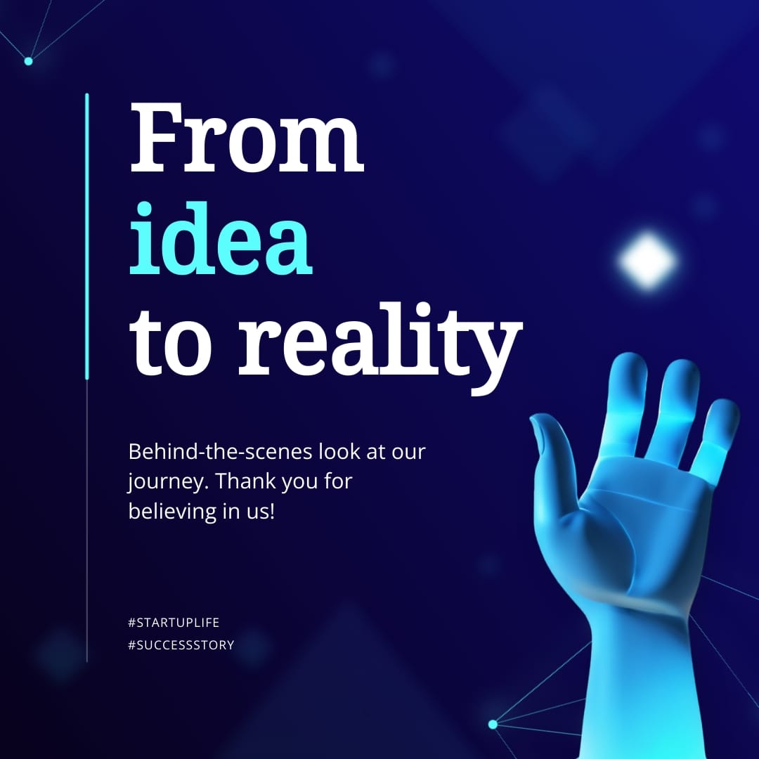 Startup Success Story Instagram Post Template