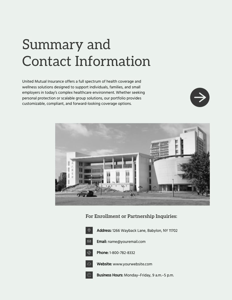 State Farm Health Product Portfolio Template - Slide 8 State Farm Health Product Portfolio Template - Slide 8