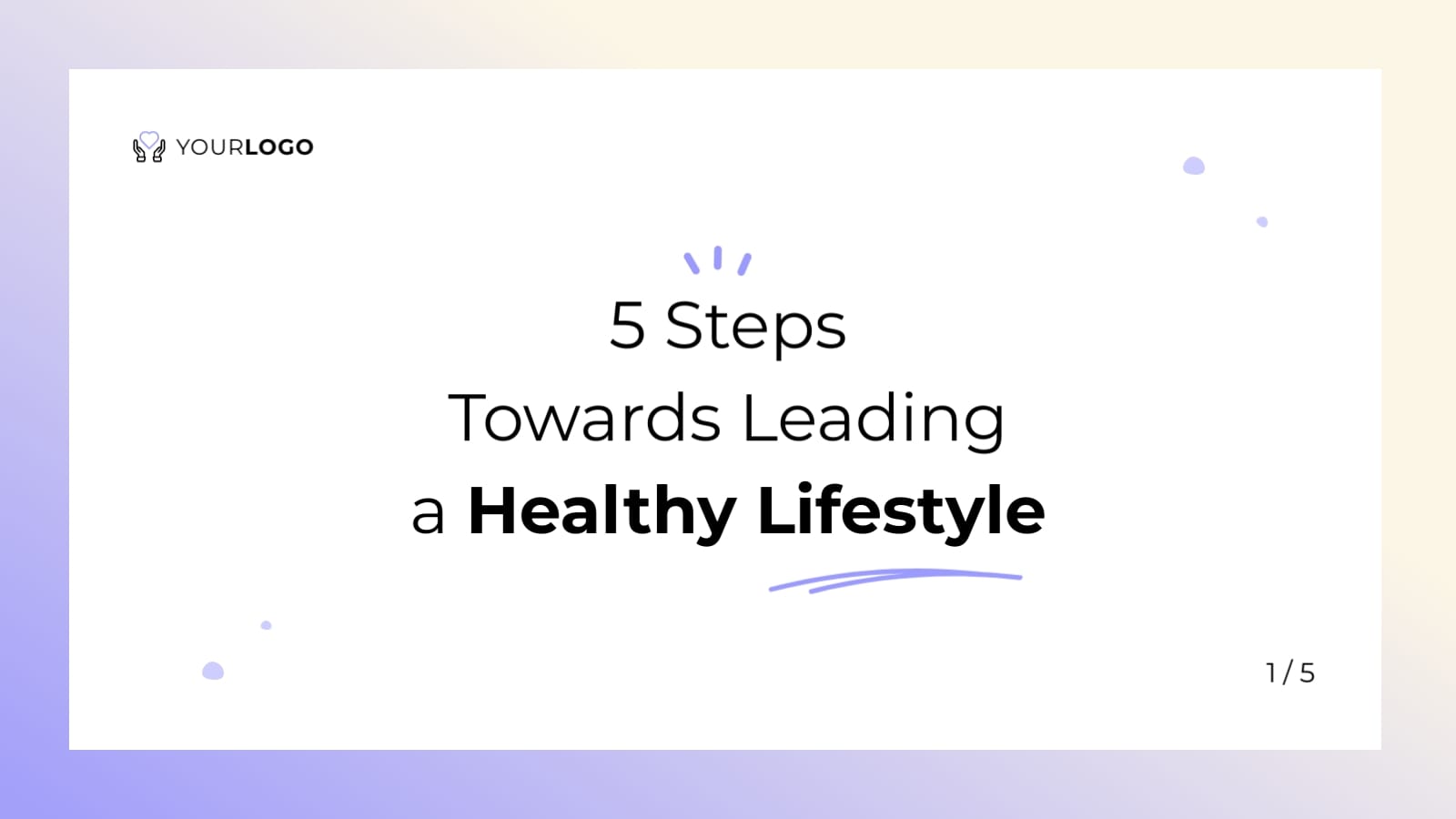 Steps To Improve Life Twitter X Carousel Post Template