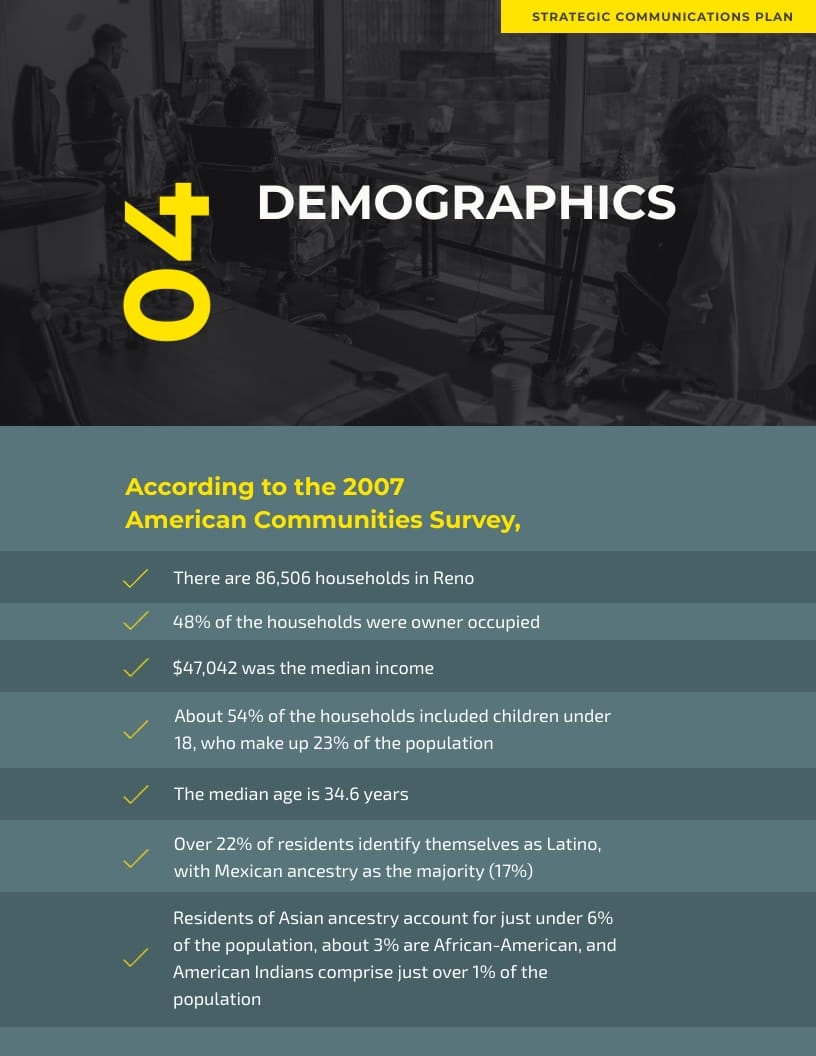 Strategic - Communication Plan Template - Slide 6 Strategic - Communication Plan Template - Slide 6