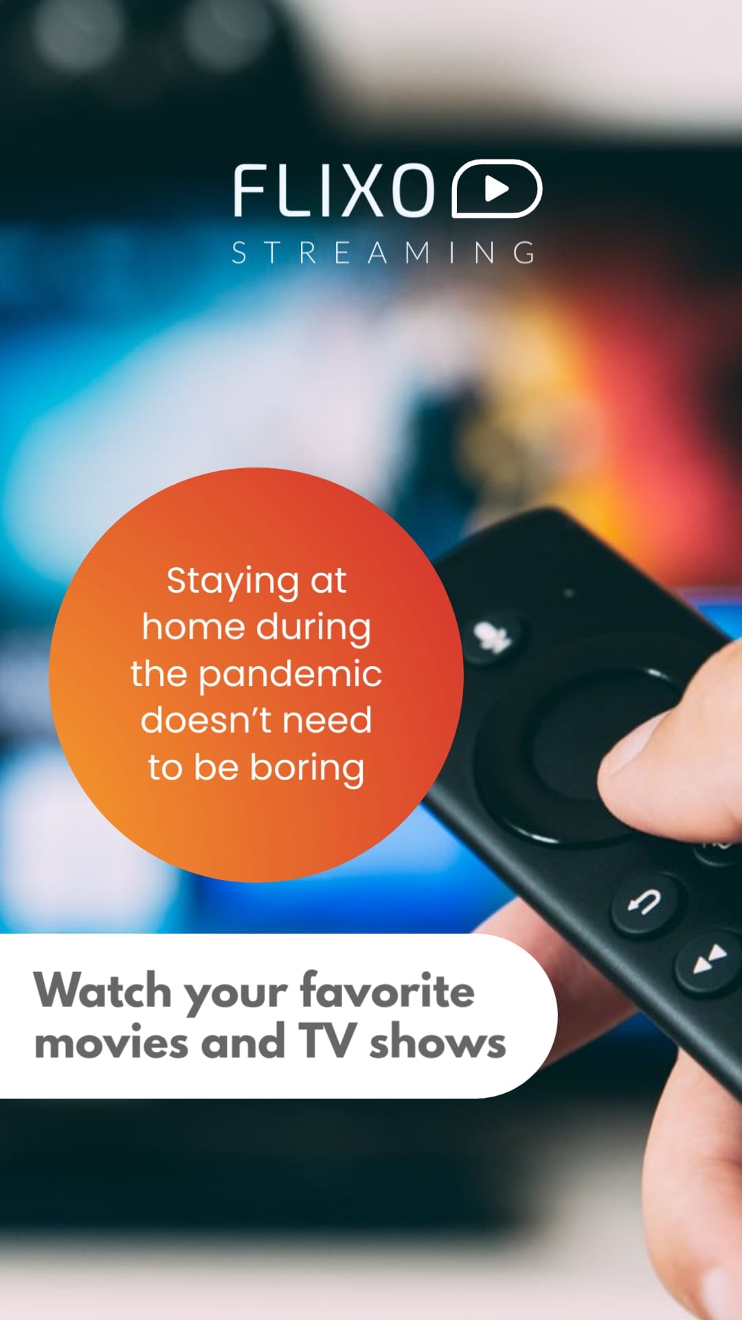 Streaming Service Facebook Video Ad Vertical Template
