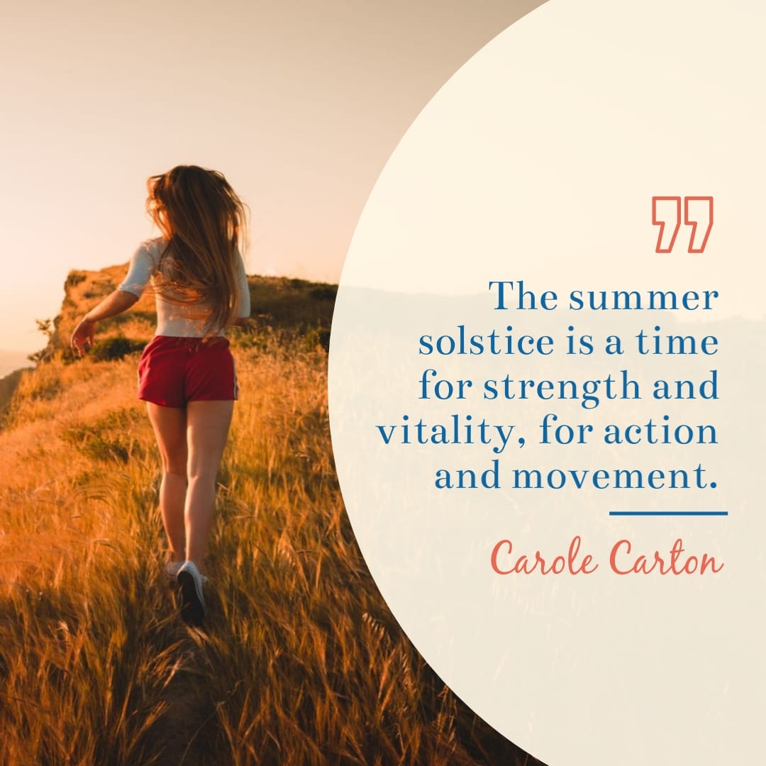 Strength and Vitality Quote Animated Square Template