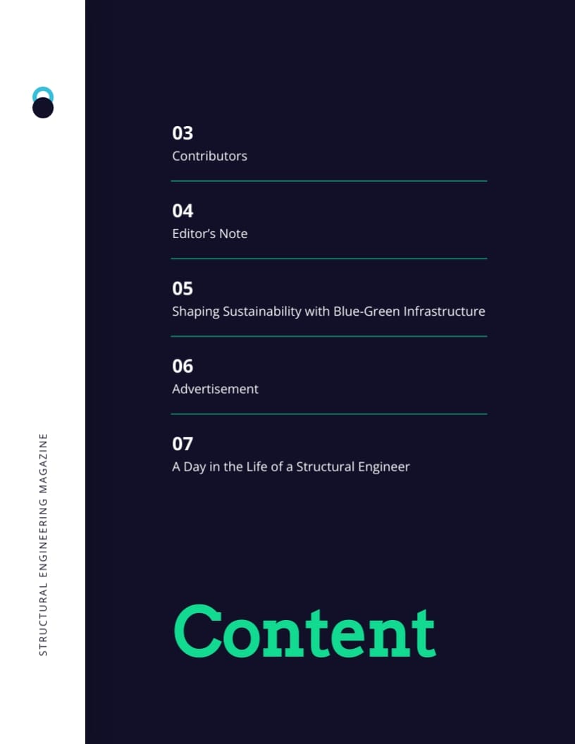 Structural Engineering Magazine Template - Slide 2 Structural Engineering Magazine Template - Slide 2