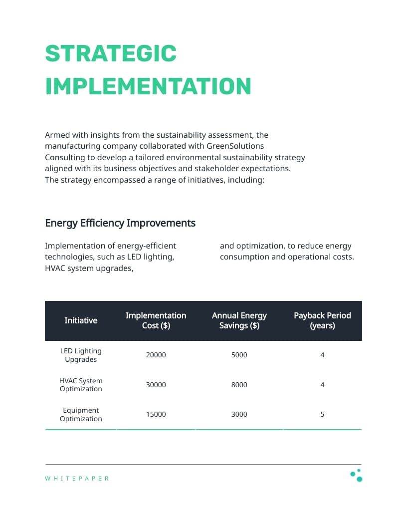 Success Story Whitepaper Template | Visme