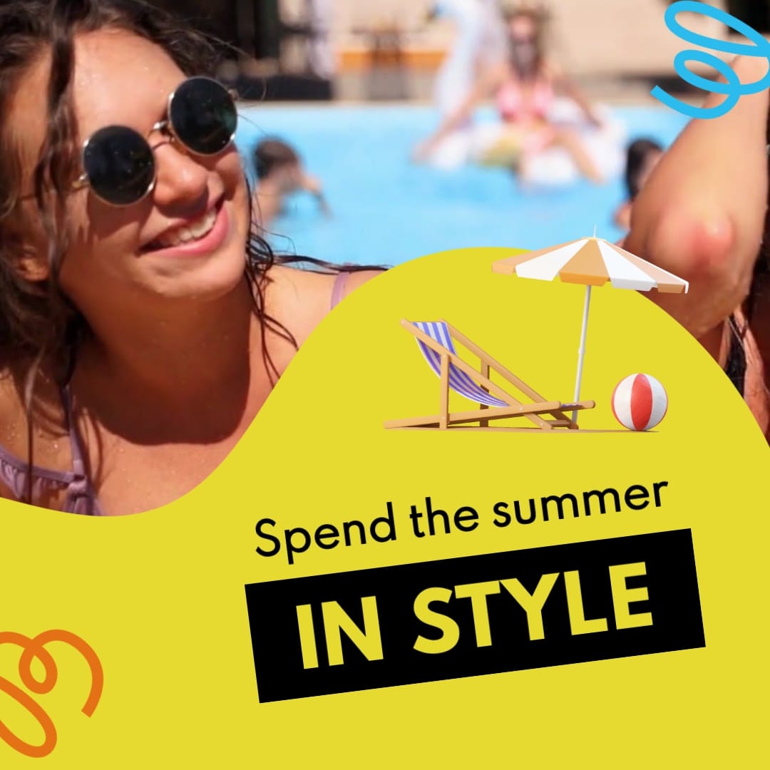 Summer Sale Promo Video Square Template