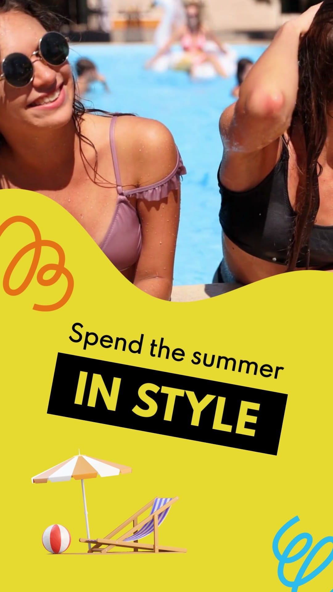 Summer Sale Promo Video Vertical Template