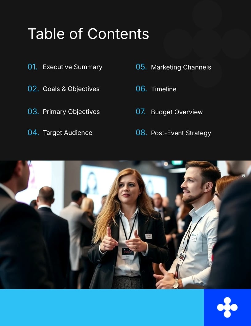 Summit Event Marketing Plan Template - Slide 2 Summit Event Marketing Plan Template - Slide 2