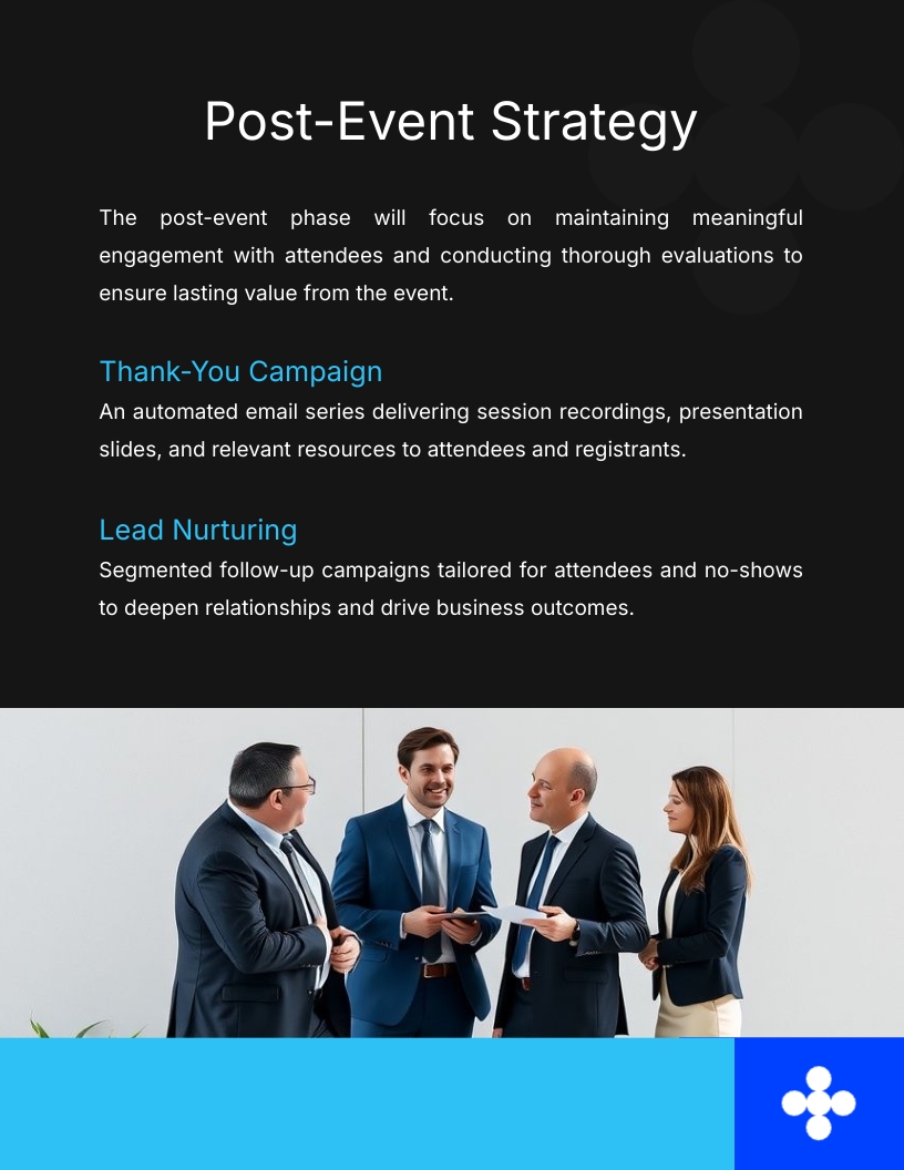 Summit Event Marketing Plan Template - Slide 8 Summit Event Marketing Plan Template - Slide 8