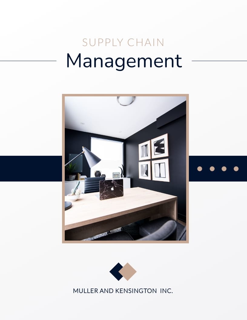 Supply Chain Management Ebook Template