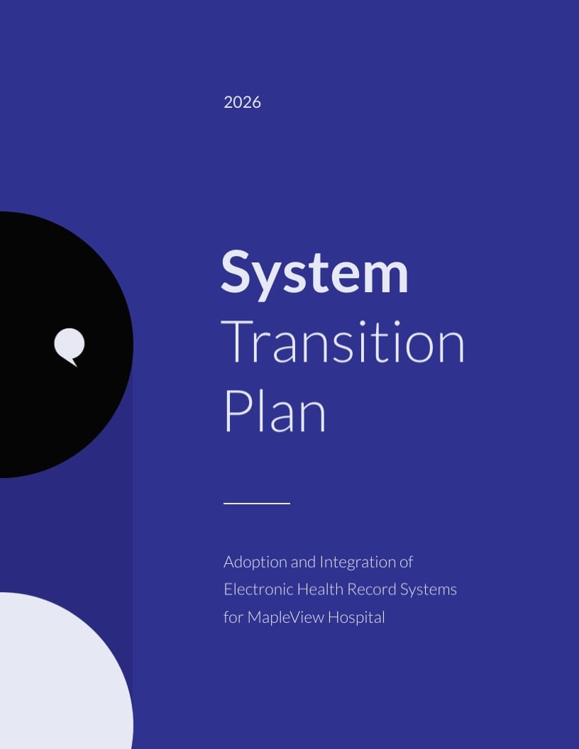 System Transition Plan Template