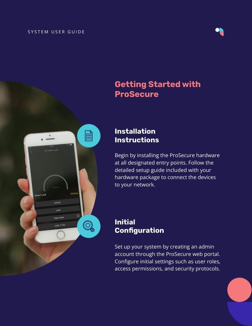 System User Guide Template | Visme