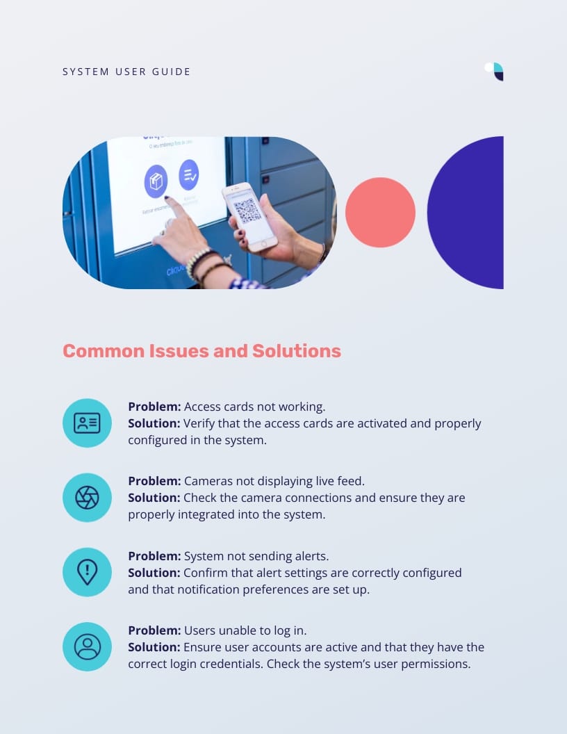 System User Guide Template | Visme