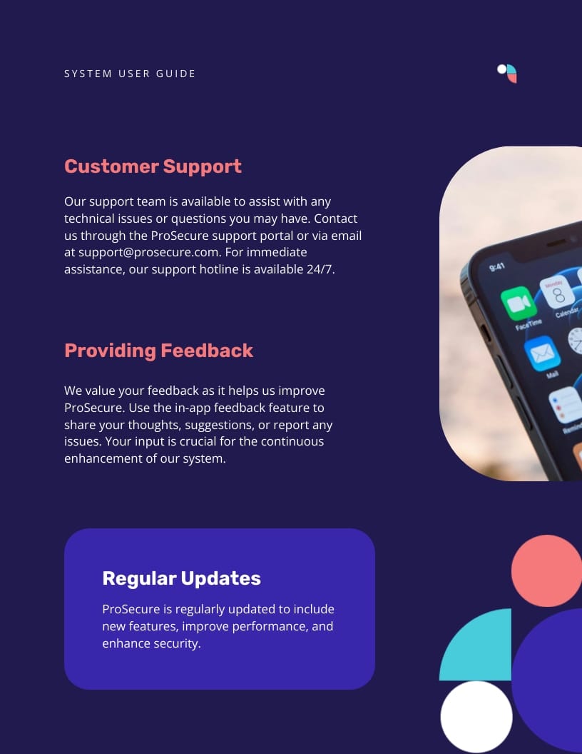 System User Guide Template | Visme