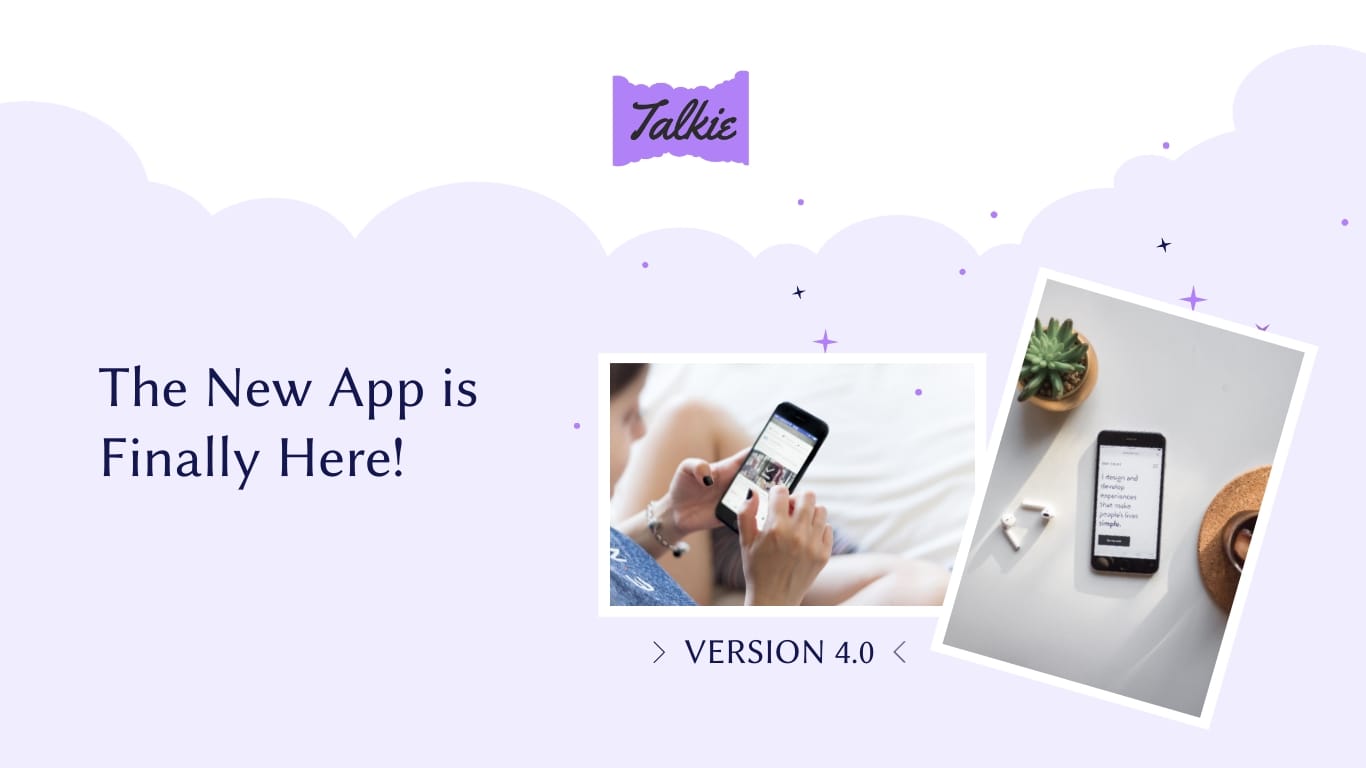 Talkie New App Animated Wide Template