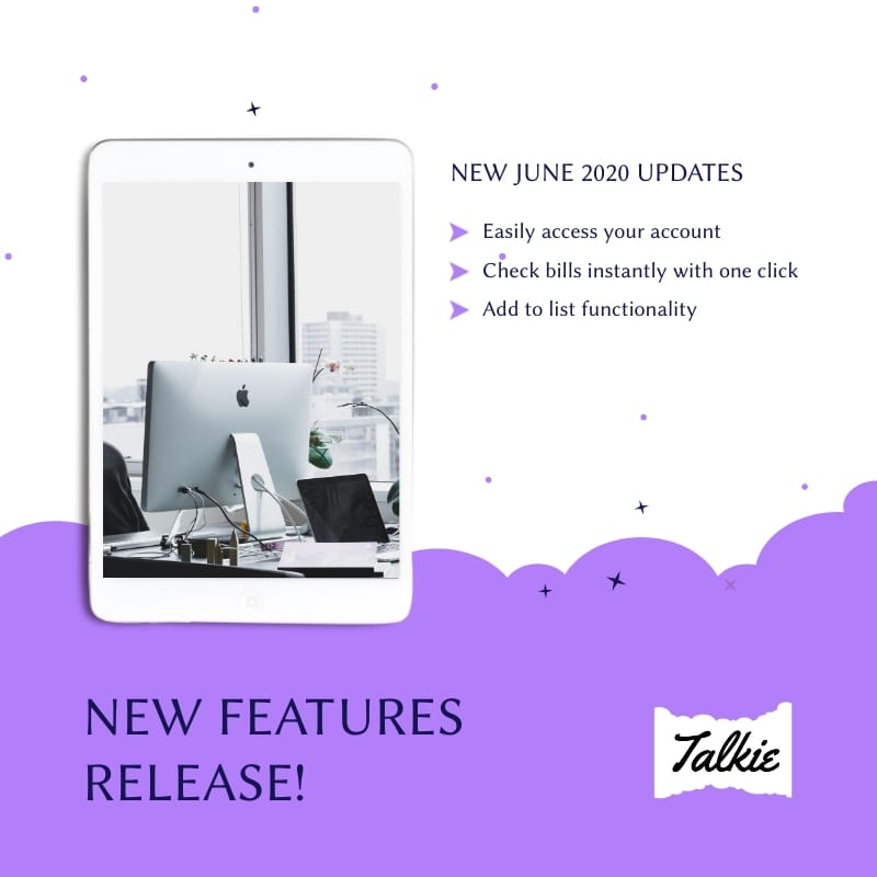 Talkie New Releases Blog Graphic Medium Template
