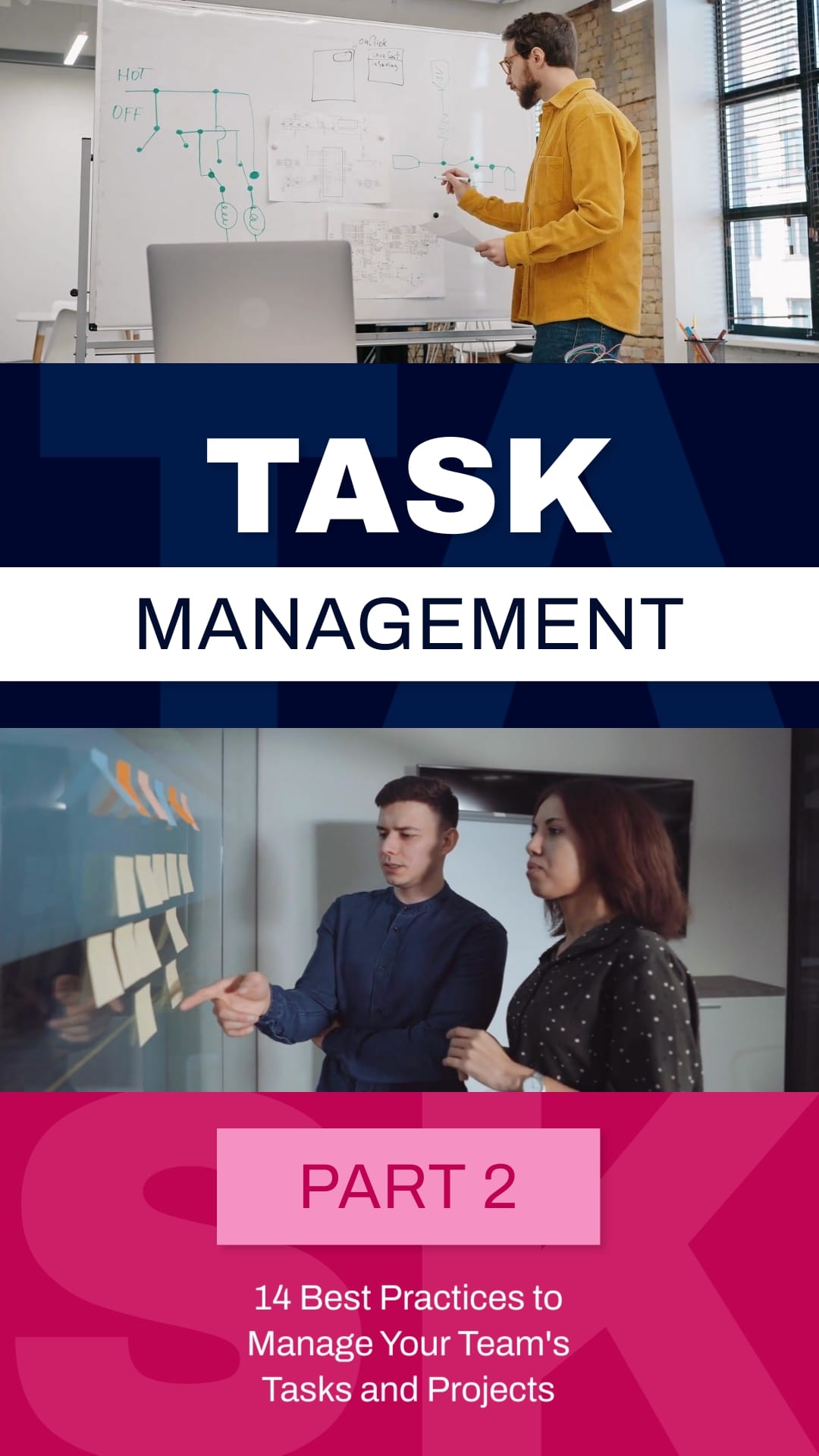 Task Management Intro Vertical Template