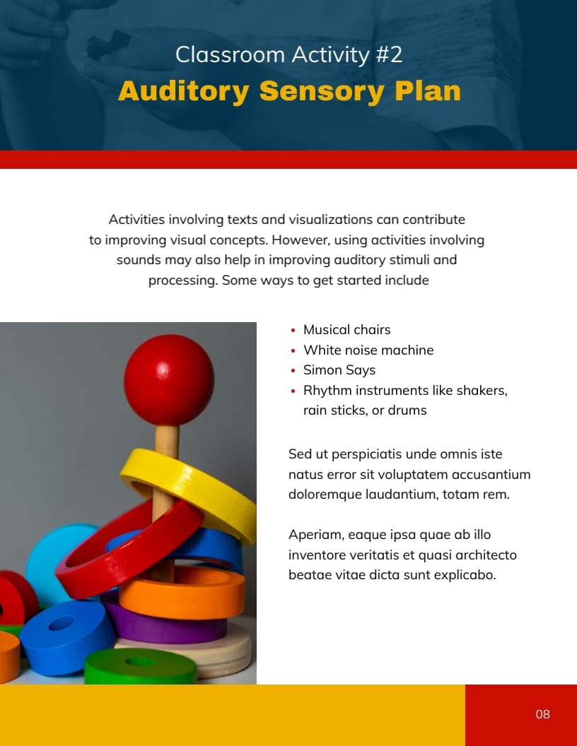 Teaching Students With Autism Ebook Template | Visme