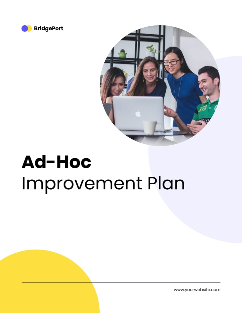 Team Ad-Hoc Improvement Plan Template