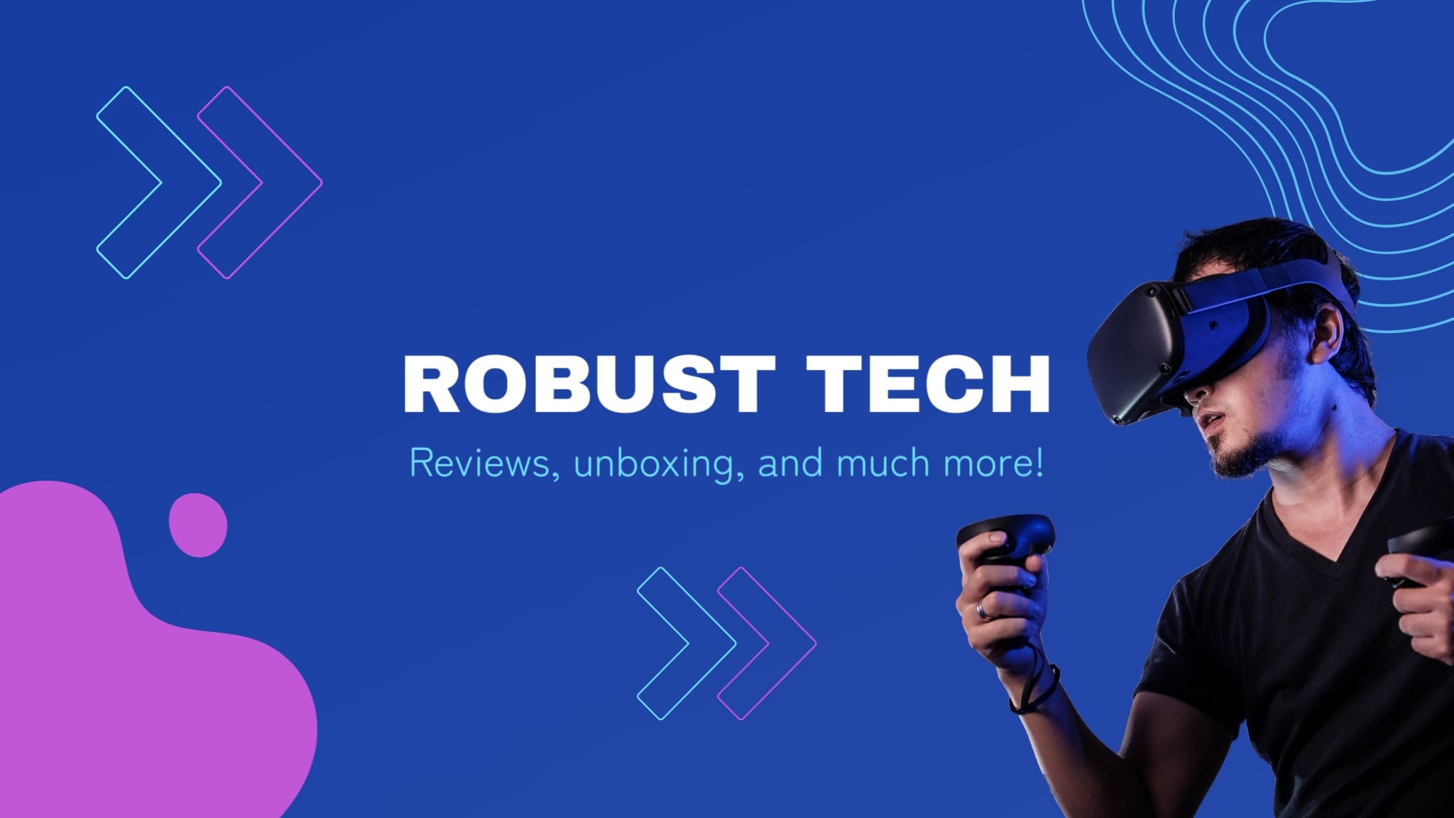 Tech Channel YouTube Banner Template