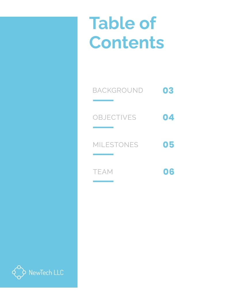 Technology - Project Plan Template - Slide 2 Technology - Project Plan Template - Slide 2