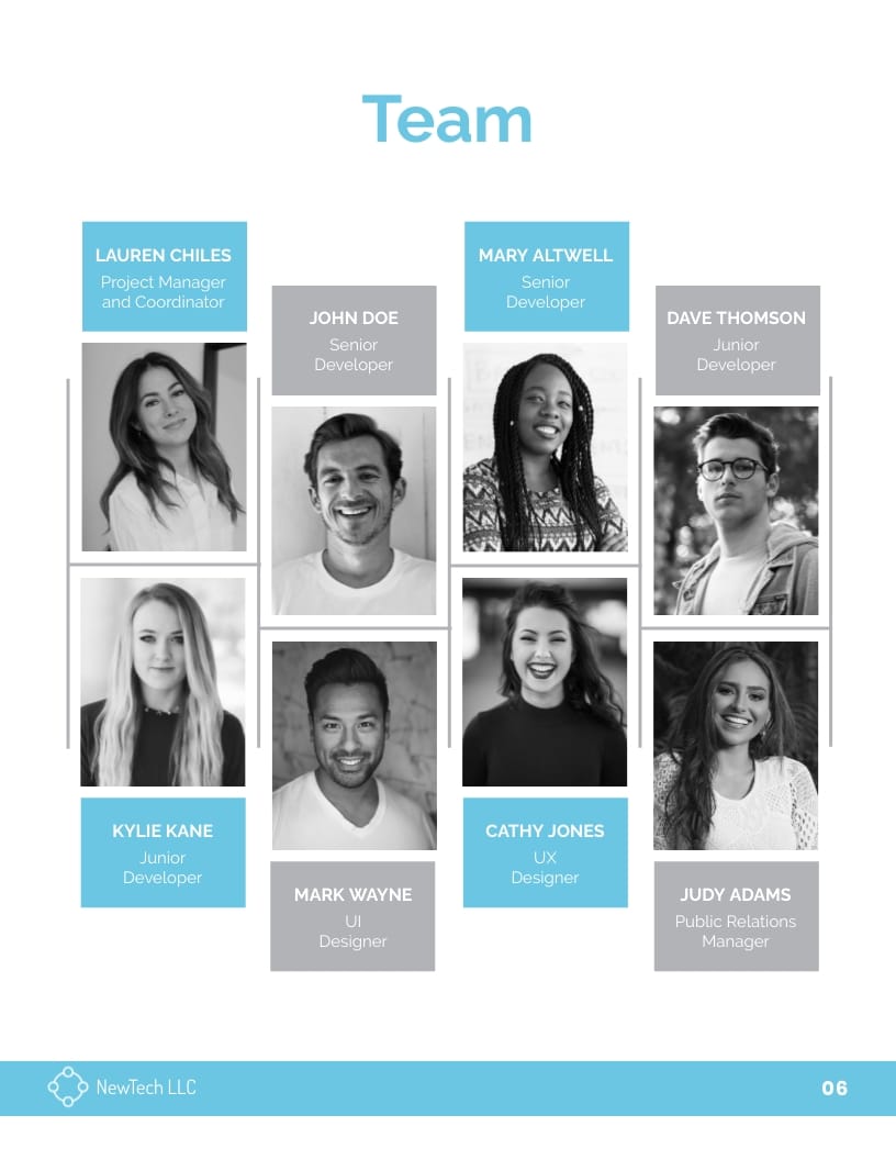 Technology - Project Plan Template - Slide 6 Technology - Project Plan Template - Slide 6