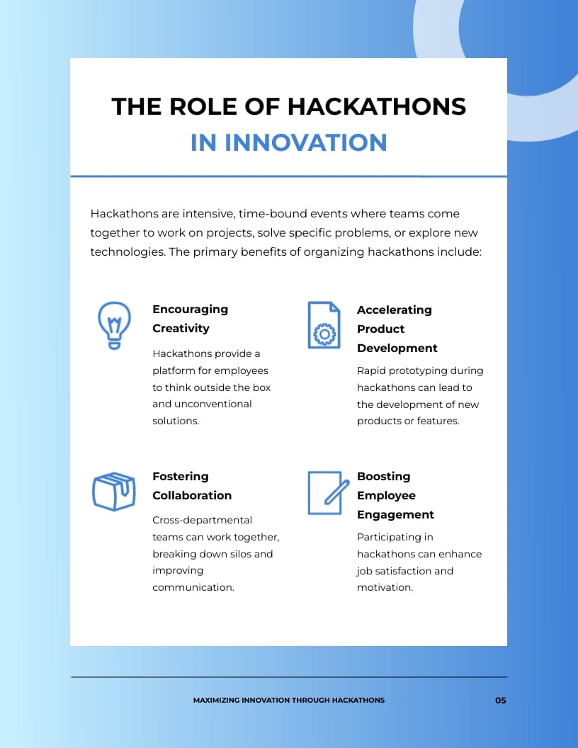 Technology White Paper Template - Slide 5 Technology White Paper Template - Slide 5