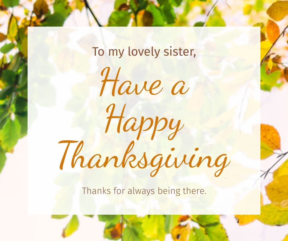 Thanksgiving Day Facebook Post Template
