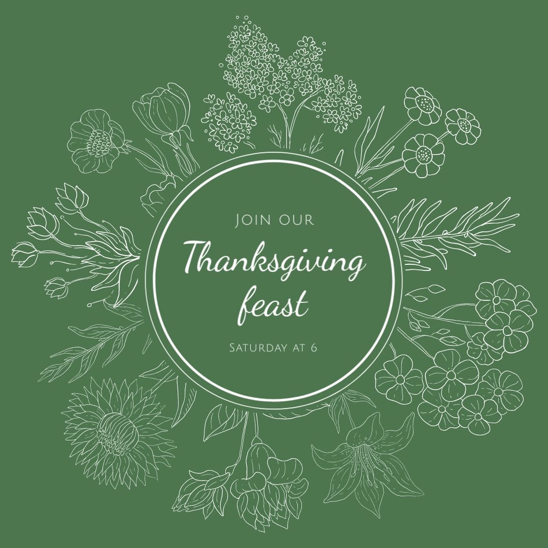 Thanksgiving Feast Instagram Post Template