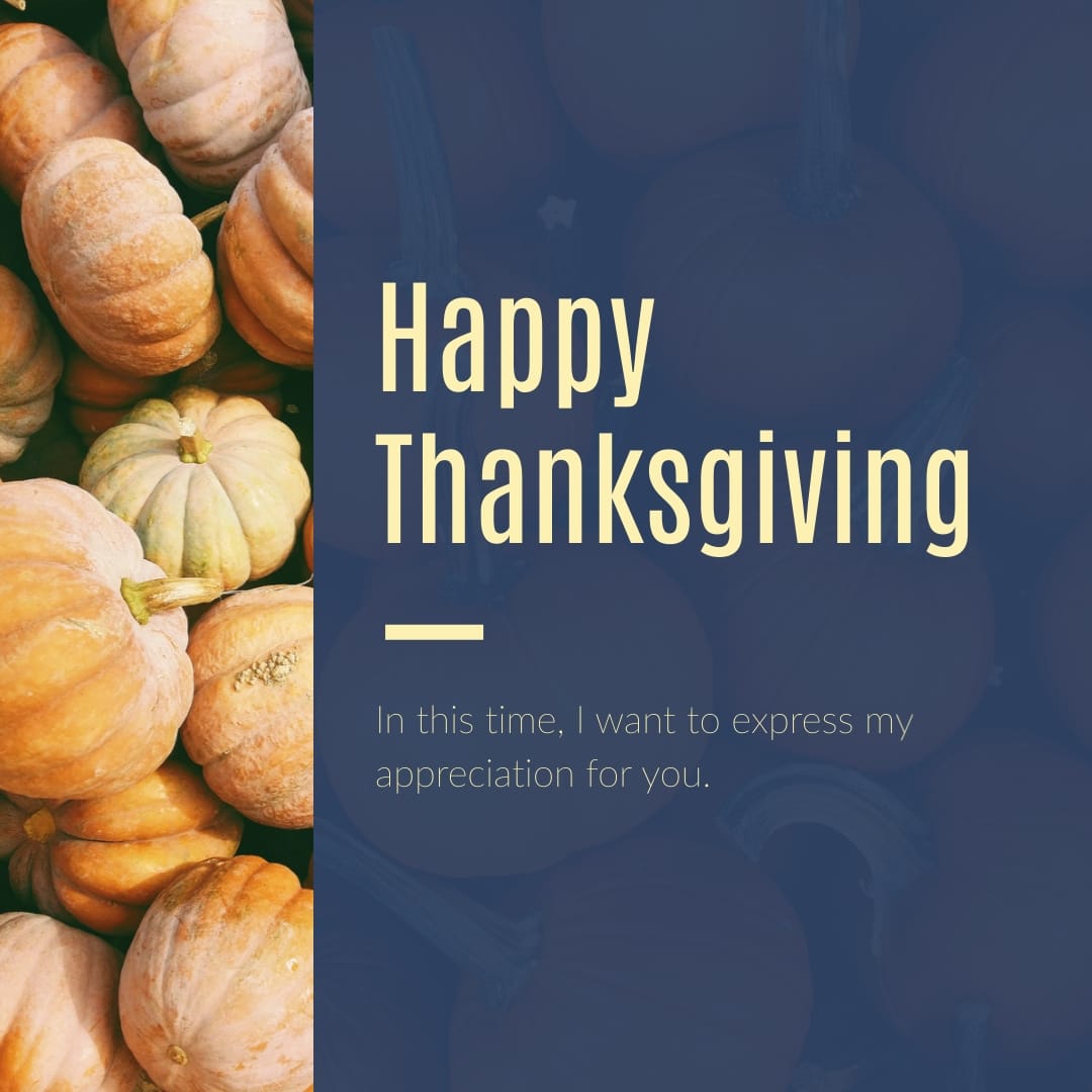 Thanksgiving for Colleagues Blog Graphic Medium Template