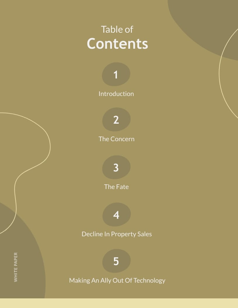 The Future of Real Estate White Paper Template - Slide 2 The Future of Real Estate White Paper Template - Slide 2