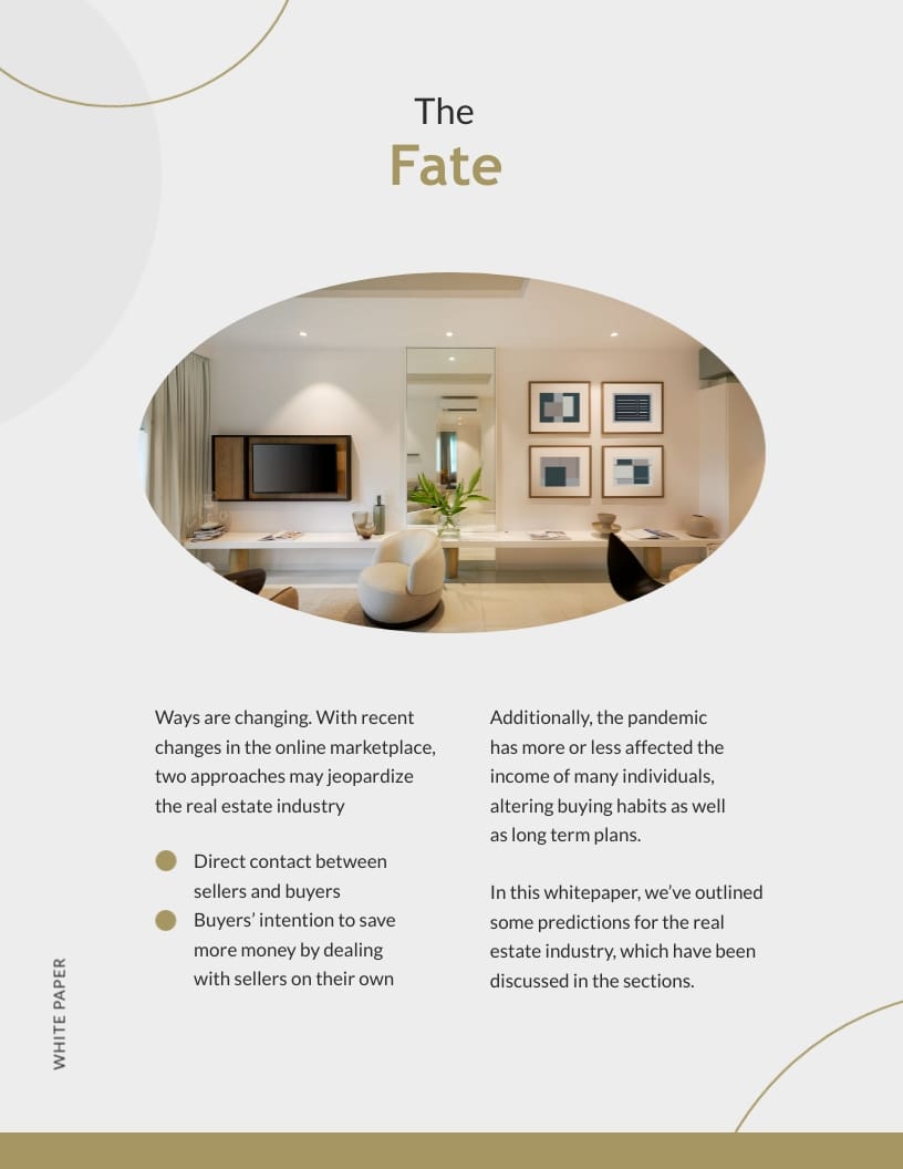 The Future of Real Estate White Paper Template - Slide 5 The Future of Real Estate White Paper Template - Slide 5