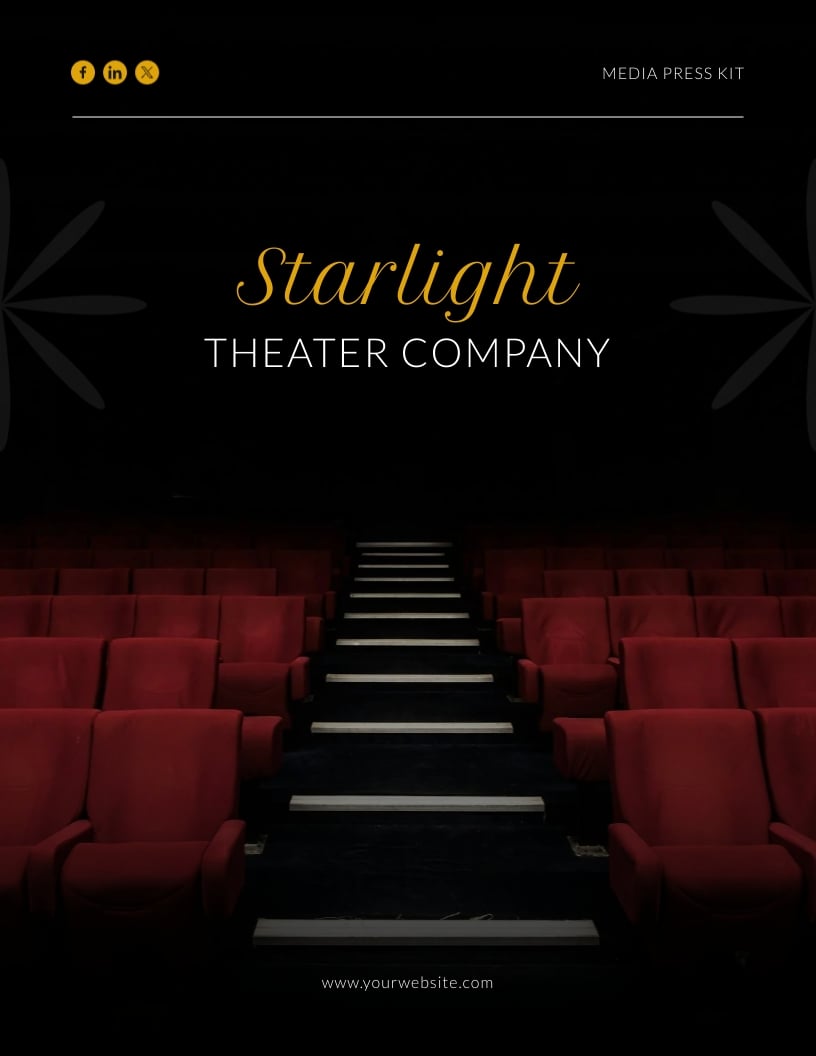 Theatre Press Kit Template
