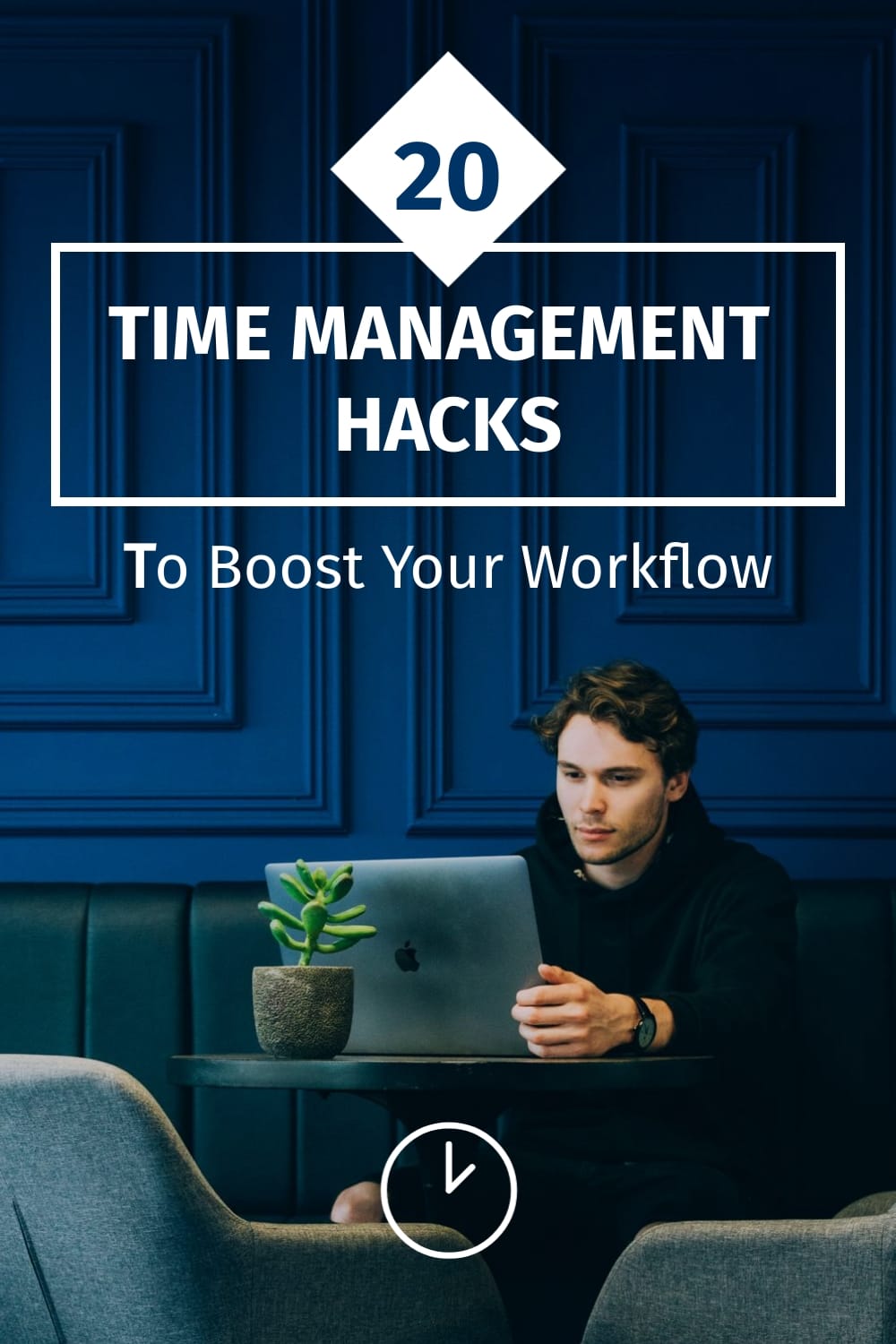 Time Management Hacks Pinterest Post Template