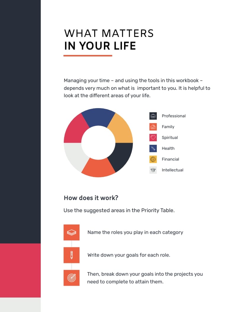 Time Management Workbook Template - Slide 10 Time Management Workbook Template - Slide 10