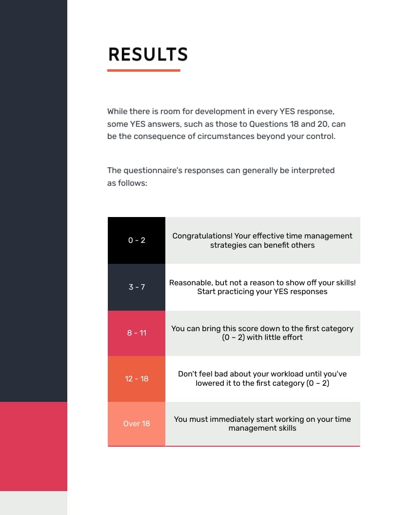 Time Management Workbook Template - Slide 14 Time Management Workbook Template - Slide 14