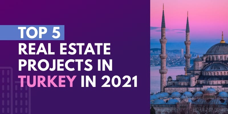 Top 5 Real Estate Projects Blog Graphic Header Template