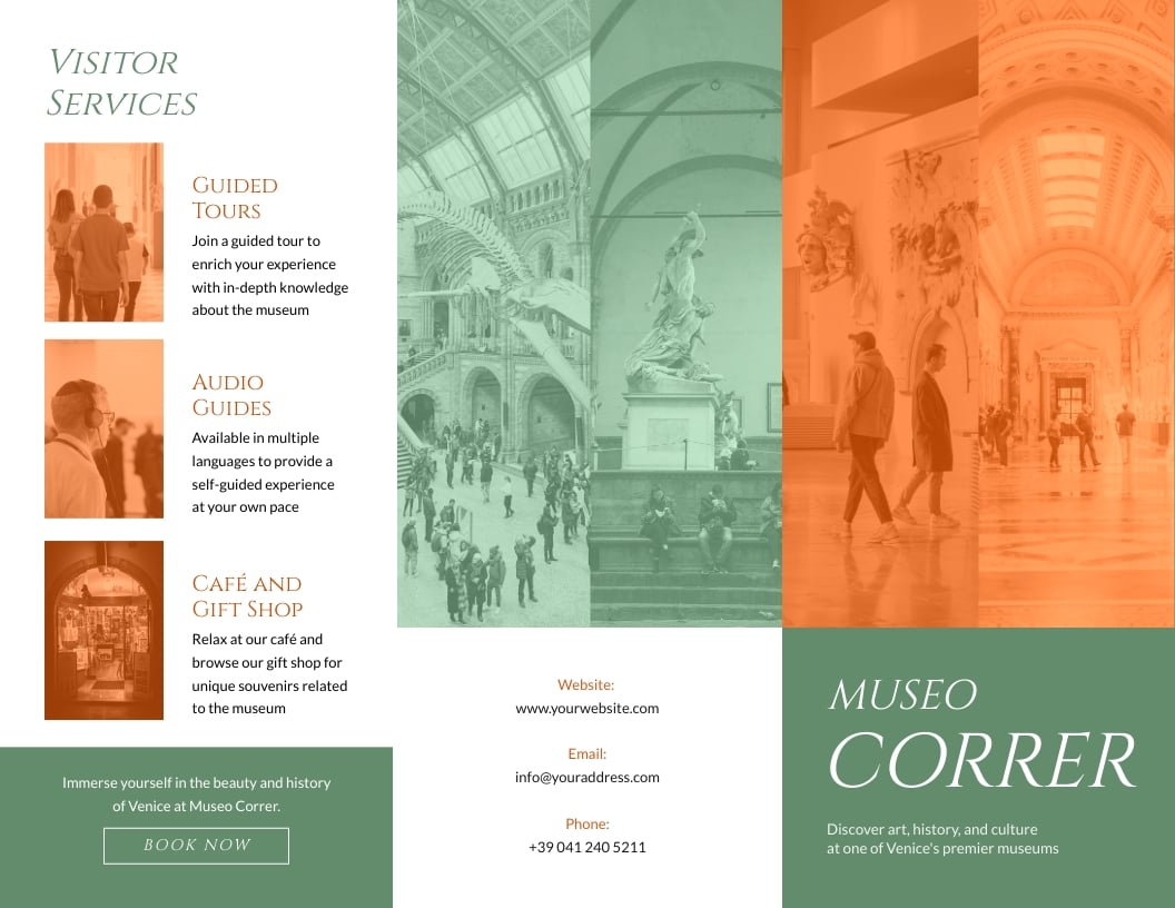 Tourist Brochure Template