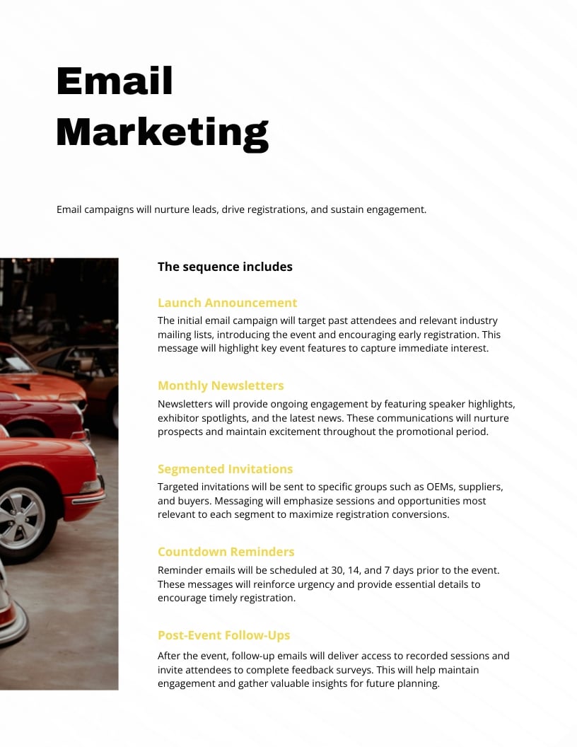 Trade Show Event Marketing Plan Template - Slide 5 Trade Show Event Marketing Plan Template - Slide 5