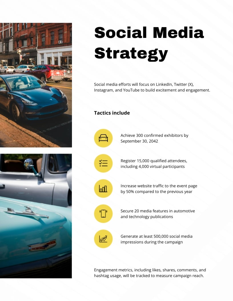 Trade Show Event Marketing Plan Template - Slide 6 Trade Show Event Marketing Plan Template - Slide 6