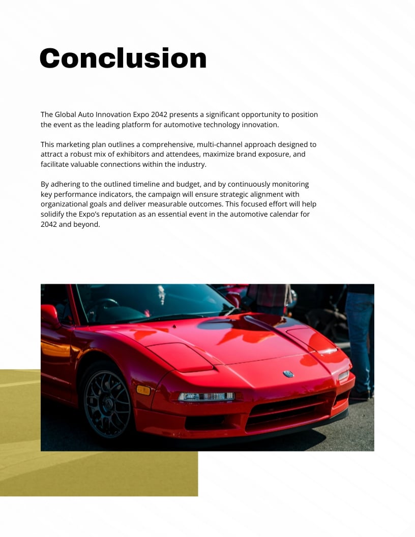 Trade Show Event Marketing Plan Template - Slide 9 Trade Show Event Marketing Plan Template - Slide 9