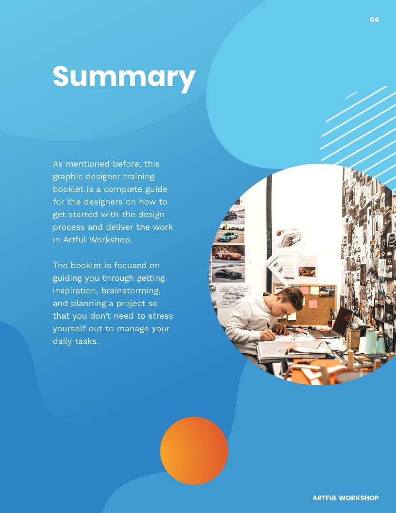 Training Booklet Template - Slide 5 Training Booklet Template - Slide 5