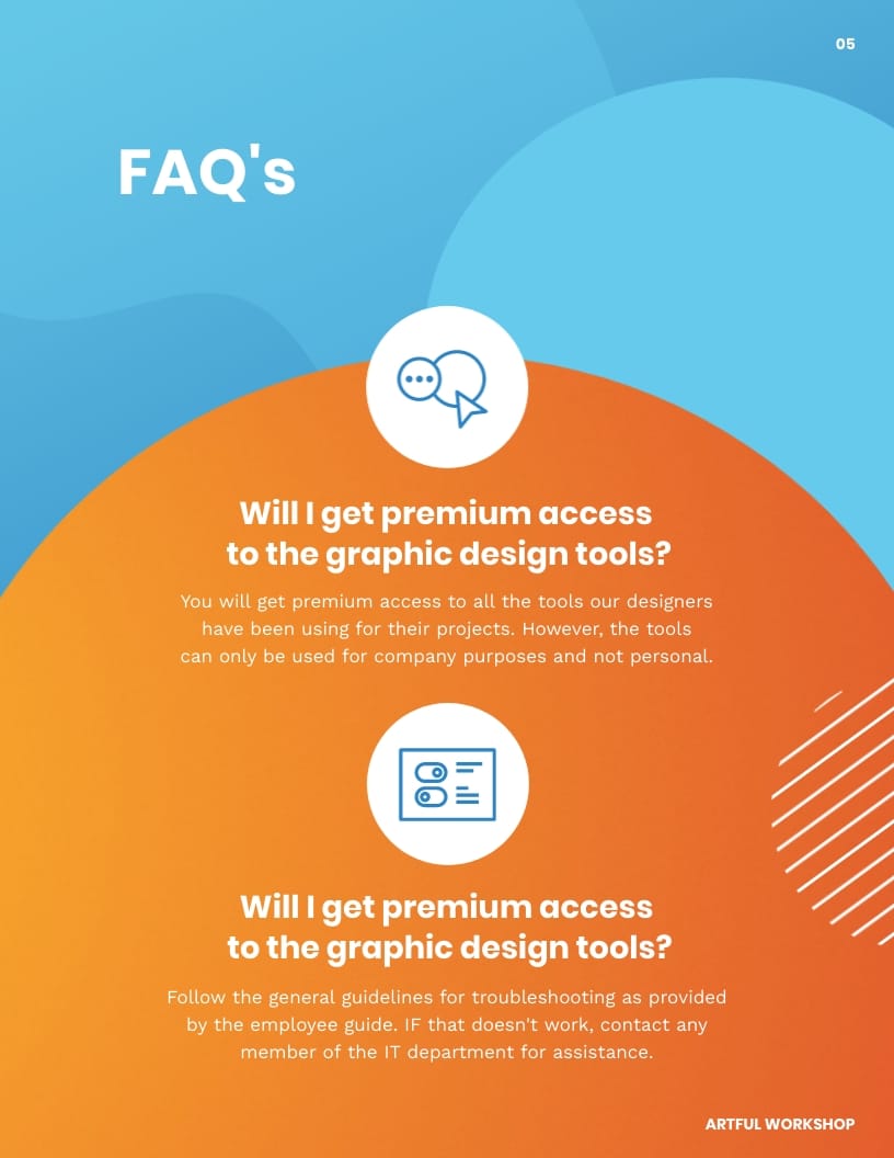 Training Booklet Template - Slide 6 Training Booklet Template - Slide 6