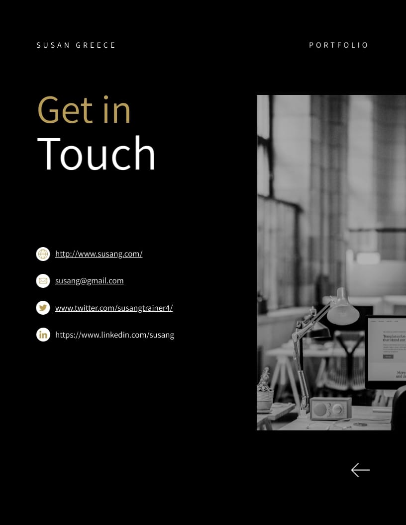 Training Portfolio Template - Slide 6 Training Portfolio Template - Slide 6