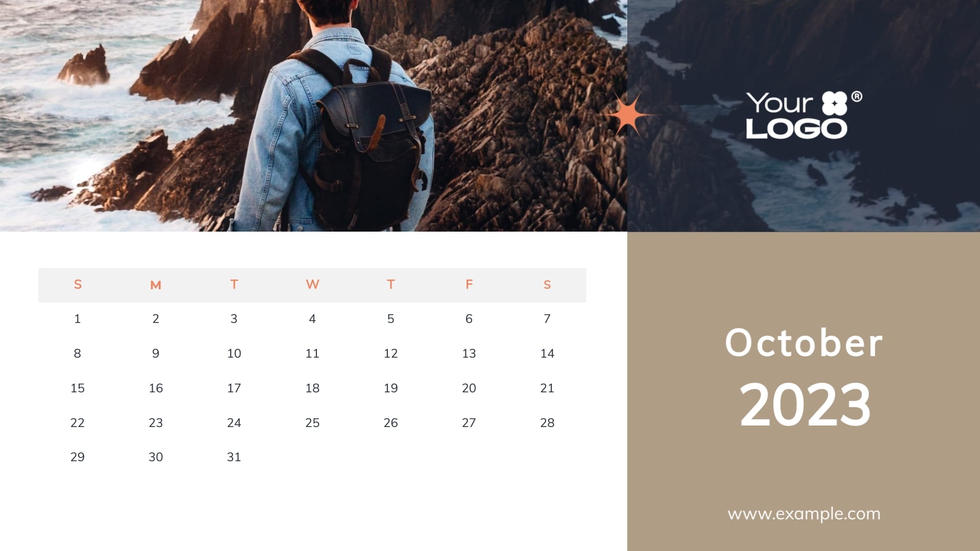 Travel Agency Calendar Template - Slide 10 Travel Agency Calendar Template - Slide 10