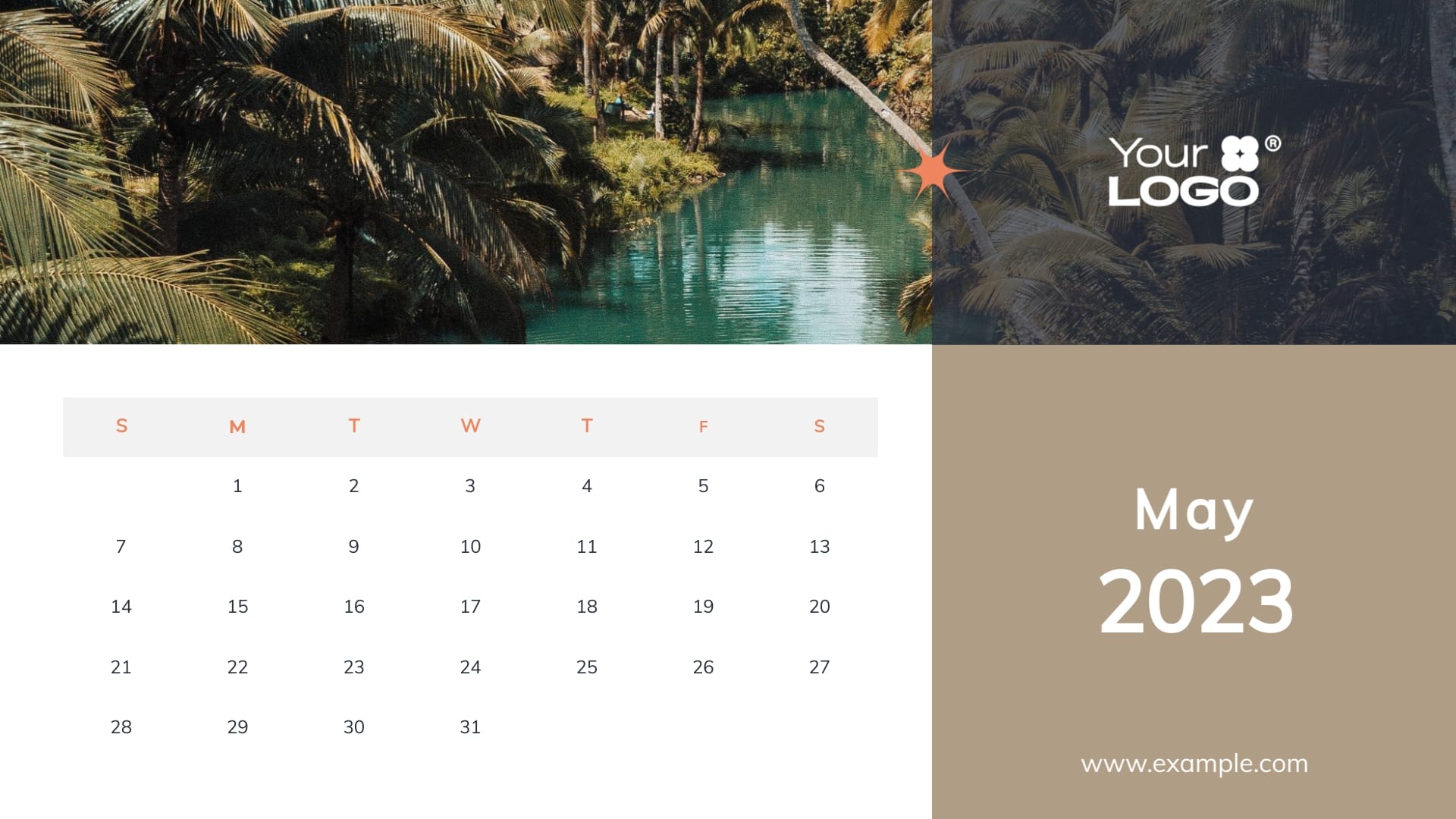 Travel Agency Calendar Template - Slide 5 Travel Agency Calendar Template - Slide 5